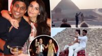 Inside billionaire Ankur Jain and Erika Hammond’s wild Egypt wedding