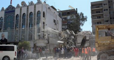 Iran today vowed to punish Israel for an airstrike that killed seven Revolutionary Guards, including one of the Islamic Republic's top generals, at its consulate in the Syrian capital yesterday. Monday's strike leveled a five-story building adjacent to the Iranian embassy in Damascus, killing at least 13 people including General Mohammad Reza Zahedi, according to Iranian officials.