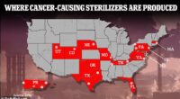 Is the 'cancer gas' used in YOUR state? Medical gas found in thousands of hospitals across US is linked to deadly tumors