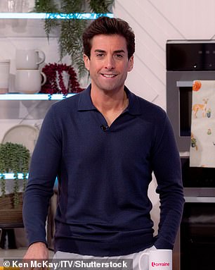 James Argent had told how he's keen to put weight on again after losing nearly 14 stone when he overhauled his lifestyle and underwent a sleeve gastrectomy procedure (pictured in January this year)