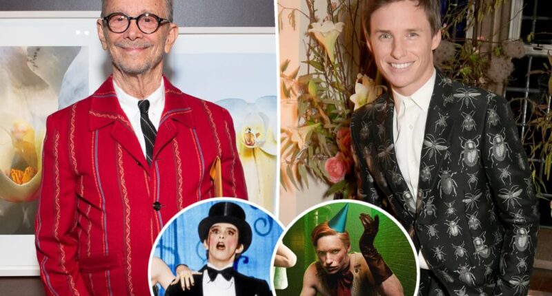 Joel Grey passes torch to Eddie Redmayne at 'Cabaret'