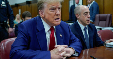 Judge fines Donald Trump $9,000 for violating gag order in hush-money trial