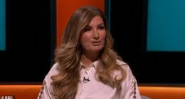 Karren Brady beamed with pride as she discussed becoming a grandmother on You're Hired on Thursday night and  gushed her daughter Sophia Peschisolido is a 'natural mother'