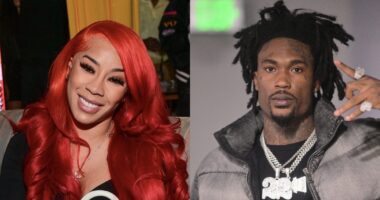 Keyshia Cole Reacts To Son Singing Hunxho's Music (WATCH)