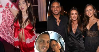 Kyle Richards' daughter Alexia says she learned about her parents' separation on the news