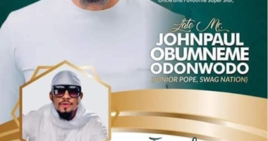 Late actor Junior Pope?s funeral arrangement released