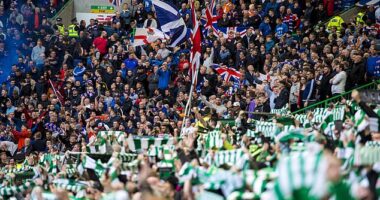 There will be no love lost when the two bitter rivals meet at Ibrox on Sunday, although only Rangers fans will be in attendance