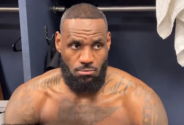 LeBron James remained coy over his NBA future after Nets-Lakers on Easter Sunday despite acknowledging he doesn't have much left in the tank