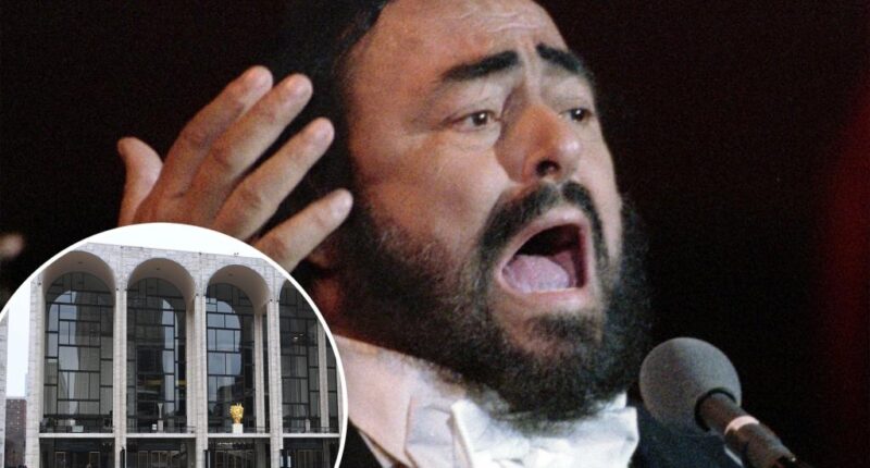 Legendary tenor Luciano Pavarotti kept secret stashes of pasta to snack on during performances