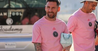 Lionel Messi is named to Inter Miami's BENCH - alongside Luis Suarez, Sergio Busquets and Jordi Alba - as Argentine star makes return from hamstring injury against Colorado Rapids