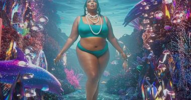 Lizzo made a shock return to the spotlight on Monday - just three days after claiming she was quitting the music industry