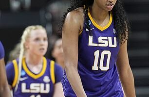 The LSU Tigers, led by Angel Reese