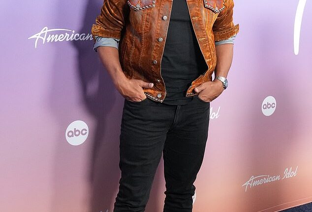 Luke Bryan said he escaped injury during his Saturday night performance in Vancouver by landing on his backside while speaking to TMZ; seen in 2023