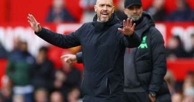 Manchester United players believe Erik ten Hag is resigned to the sack, according to a report