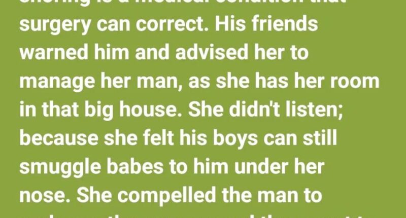 Man d!es after his wife forced him to undergo a surgery in India to stop him from snoring