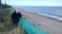 Kevin Jordan, 70, (pictured) is one of two Britons suing the government for not acting to protect people from the effects of climate change