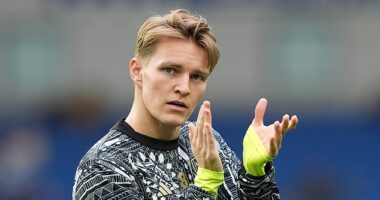 Martin Odegaard does not think Arsenal will fear facing Harry Kane in the Champions League