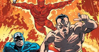Marvel Had a Retroactive Reunion of Captain America and the Human Torch