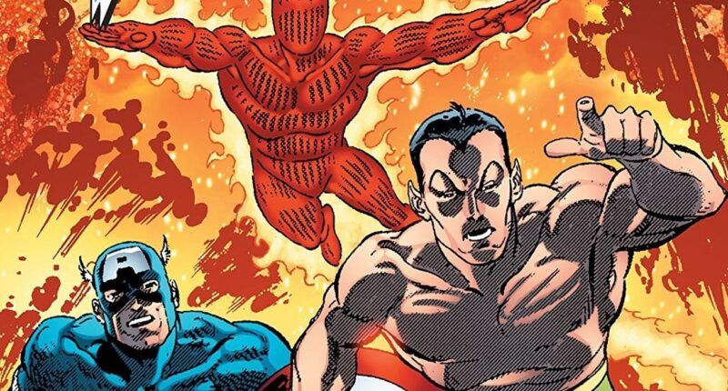 Marvel Had a Retroactive Reunion of Captain America and the Human Torch