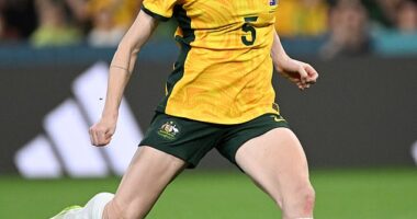 Cortnee Vine became a national hero after her penalty shootout heroics in the World Cup quarter-final clash with France last August