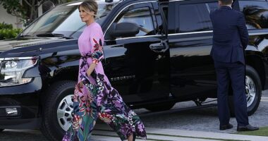 Melania Trump talked about the importance of uniting the country