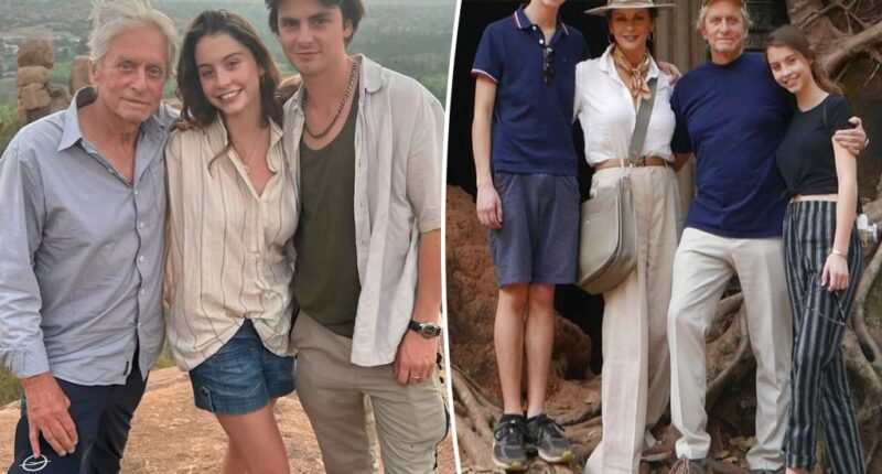 Michael Douglas says his kids' college thought he was a grandfather on Parents' Day