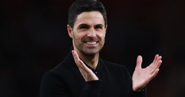 Mikel Arteta said the Arsenal dressing room are excited by prospect of winning the title