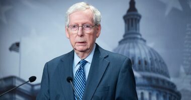McConnell specifically called out former Fox News host Tucker Carlson for opposing funding more foreign aid for Ukraine