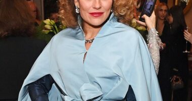 Lady Martha Sitwell (pictured in November 2023) has opened up about her experience of 'sleeping rough' as a teenager - and the devastating abuse she received