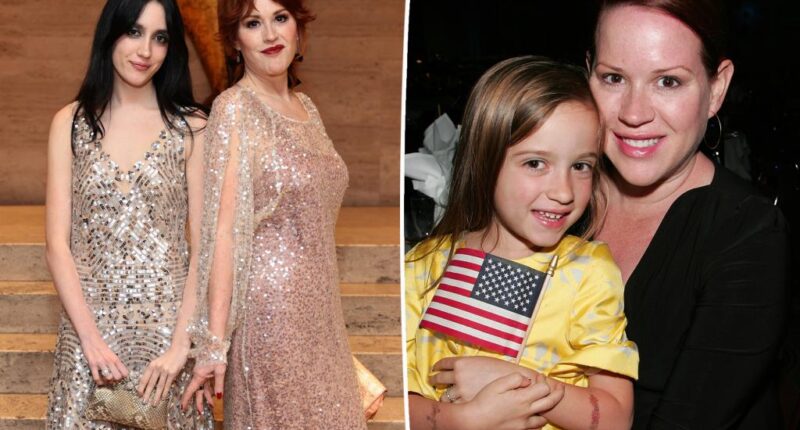 Molly Ringwald reveals daughter Mathilda Gianopoulos was 'conceived in the dressing room at Studio 54' in 2003