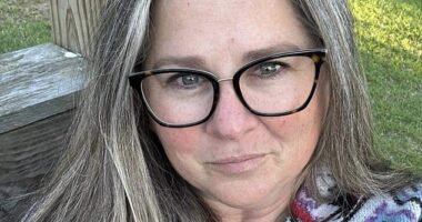 Laura Schilling (pictured), her mother, her teenage daughter and her three friends were staying at an Airbnb in Lexington, Kentucky when they noticed that someone had entered the house while they were gone