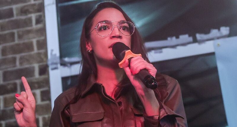An illegal open-air 'flea market' operating in Congresswoman Alexandria Ocasio-Cortez's district has popped back up days days after it was raided by police officers. Many of those operating on the sidewalks of Queens are believed to be illegal migrants hawking counterfeit goods and other wares.