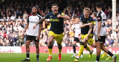 Bruno Guimaraes scored the only goal of the game to see Newcastle beat Fulham 1-0