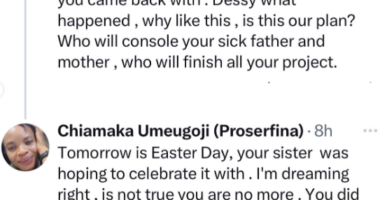 Nigerian man who has been abroad for 14 years d!es two days after landing in Nigeria