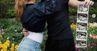 Nina Agdal is pregnant with her first child with fiance Logan Paul
