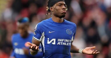Noni Madueke revealed the Chelsea dressing room was silent after they conceded late on