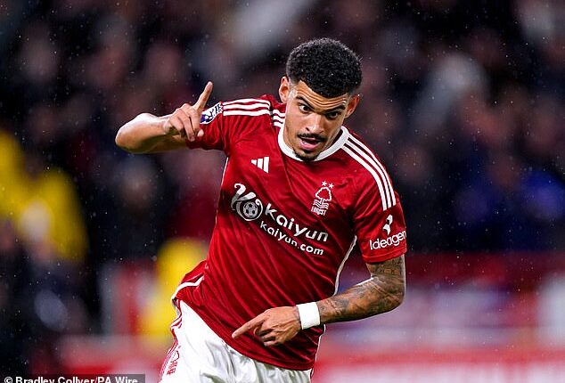 Morgan Gibbs-White was in supreme form in a first half where Nottingham Forest raced away