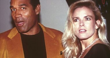 OJ Simpson and his his ex-wife Nicole Brown. The ex-American football player was found liable for her death in 1997 but repeatedly denied he carried out the brutal attack