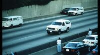 Two days after the fatal stabbing of Nicole Brown Simpson and Ron Goldman in 1992, O.J. led the police on a 90-minute-long low-speed car pursuit in his friend's white Ford Bronco