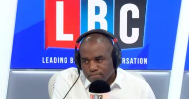 Ofcom investigating whether David Lammy’s LBC show broke broadcasting rules