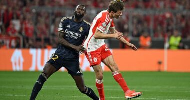 Bayern Munich and Real Madrid played out a 2-2 draw in their Champions League semi-final