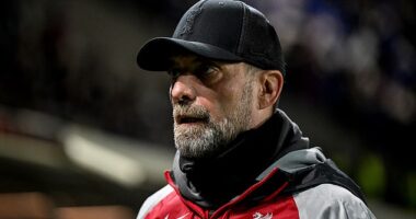 Jurgen Klopp watched his side crash out of the Europa League on Thursday night