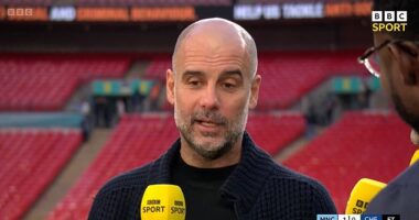 Pep Guardiola produced a furious rant over the fixture scheduling for the FA Cup semi-finals