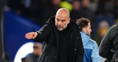 Pep Guardiola urges Manchester City to remain focused for title run-in