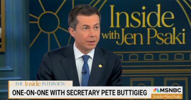 Transportation Secretary Pete Buttigieg faced the wrath of X users angry over him downplaying D.C. crime by saying he 'can safely walk my dog to the Capitol' from his luxury Eastern Market apartment