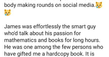 Plateau varsity student killed hours after asking God for protection over gunshots by armed men