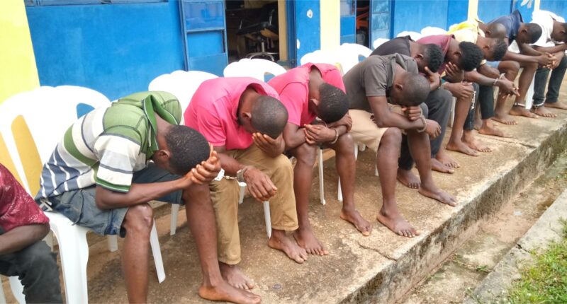 Police parade 21 criminal suspects in Edo