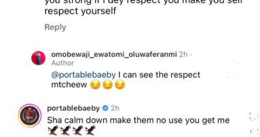 Portable slams his wife Bewaji over her birthday post
