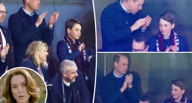 Prince William, Prince George bond at soccer game amid Kate Middleton's cancer battle