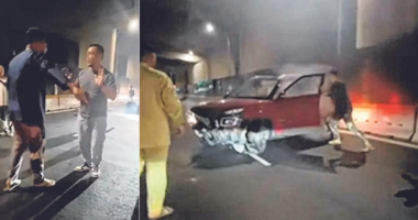 Public stops driver suspected of drink driving from leaving Jurong West Ave 2 accident scene - Mothership.SG